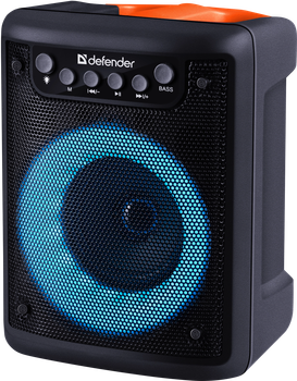 Портативна акустика Defender Funky 10Вт Black (65053) (7191845)