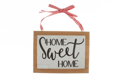 Декоративная табличка "Home, sweet home", 20см*15см*7мм