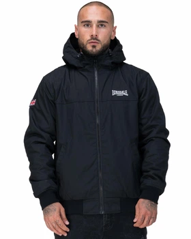 Куртка чоловіча Lonsdale DUNSTER 117854-1500 3XL Black/White (4255581587297)