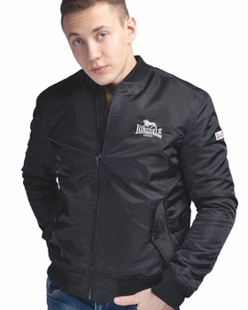 Бомбер чоловічий Lonsdale TERN HILL 117090-1000 S Black (4251522365504)
