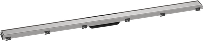 Внешняя часть слива hansgrohe для душа 1200 мм RainDrain Match 56042800 нержавеющая сталь