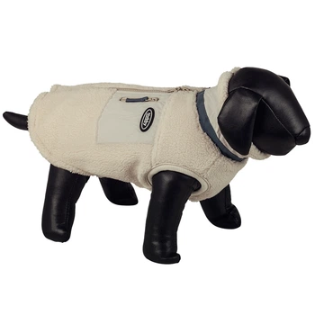 Теплый флисовый жакет для собак Filpa Dog Jacket Nobby Бежевый 29 см