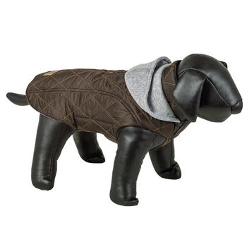 Непромокаемый жилет для собак со съемным капюшоном Savin Dog Vest Hood Nobby Коричневый 20 см