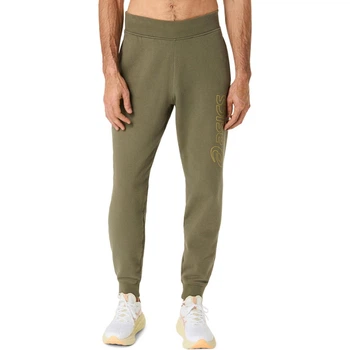 Брюки ASICS LOGO SWEATPANT M зеленый c-2031E189-304