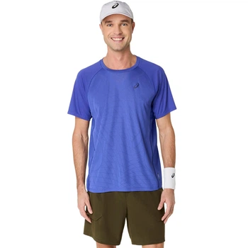 Футболка ASICS MATCH ACTIBREEZE SS TOP L синий c-2041A320-400