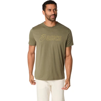 Футболка ASICS LOGO SS TEE S зеленый c-2031E188-304