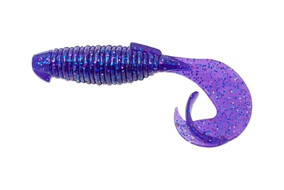 Силикон Keitech Flapper Grub 4"/ 7шт, цвет: ea#04 violet (4305548804)