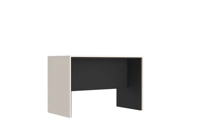 Стол офисный компьютерный, письменный приставной Прайм / Prime BIU120/60 Гербор Кашемир/черный