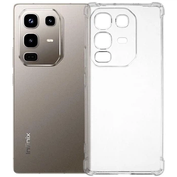 Чехол Fiji Proof для Infinix Note 50 / Note 50 Pro (X6858 / X6855) прозрачный бампер с усиленными бортами Transparent