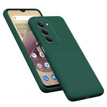 Чохол Fiji Full Soft Premium для Xiaomi Redmi 15 протиударний бампер з мікрофіброю Dark Green