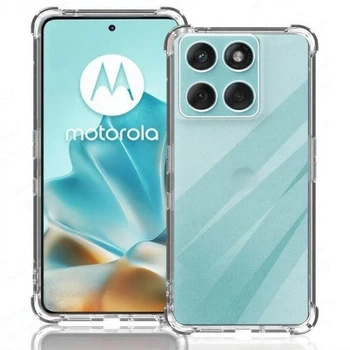 Чохол Fiji Proof для Motorola Edge 60 прозорий бампер із посиленими бортами Transparent