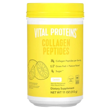 Колагенові пептиди Vital Proteins Collagen Peptides порошок зі смаком лимону, 313 г