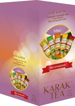 Чай розсипний з молоком, несолодкий Karak 10 шт 140 г