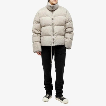Пуховик Rick Owens X Moncler Stone Gray М