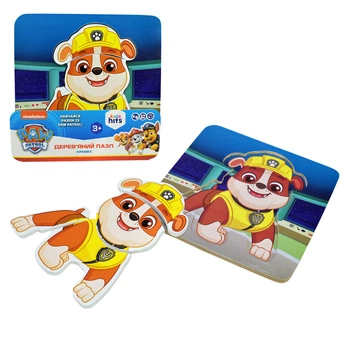 Пазлы-вкладыш деревянные Paw Patrol Кремез Щенячий патруль 24 деталей KidsHits
