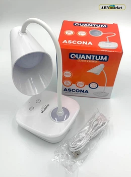 Настільна сенсорна лампа з акумулятором QUANTUM ASCONA QM-TL1030-4K