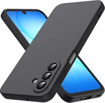 Чехол Fiji Full Soft Premium для Samsung Galaxy A26 5G (A266) противоударный бампер с микрофиброй Black