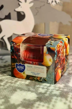 Свеча ароматическая Apple Cinnamon 18 часов