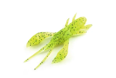 Силікон FishUP Real Craw 1.5"/ 10шт, колір: 055 Chartreuse/Black (4307507055)