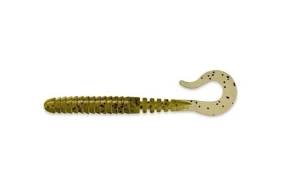 Силикон FishUP Vipo 2.8" (9шт/уп), цвет: 074 - Green Pumpkin Seed (4307521074)