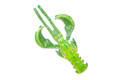 Силикон Crazy Fish Nimble 1.6" (9шт/уп), цвет: 20 Kiwi (4327002008)