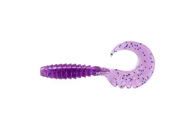 Силікон FishUP Fancy Grub 2.5"/ 10шт, колір: 015 Violet/Blue (4307506015)