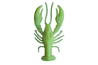 Силикон Angry Baits Kraken 2.8" (5шт/уп), цвет: 58 Chartreuse GF UV (4332002010)