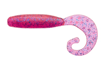 Силикон Reins Fat G-Tail Grub 4" (10шт/уп), цвет: 443 Pink Sardine (4306514443)
