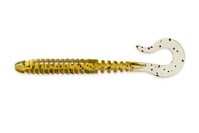 Силікон FishUP Vipo 4.3" (7шт/уп), колір: 036 - Caramel/Green & Black (4307534036)