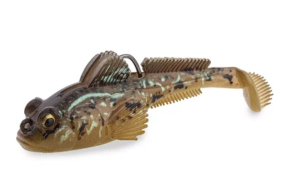 Оснащенный силикон ZMan Gobius 3" 21г 1шт, цвет: Natural Goby (4321014004)