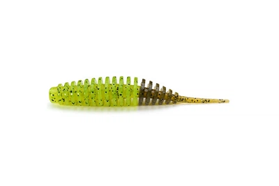 Силікон FishUP Tanta 2" (9шт/уп), колір: 243 - Chartreuse/Green Pumpkin (4307522243)
