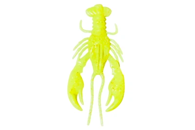 Силикон Angry Baits Kraken 3.6" (4шт/уп), цвет: 58 Chartreuse GF UV (4332008012)