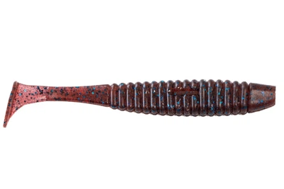 Силікон Angry Baits Shiner 3" (6шт/уп), колір: 11 Grape UV (4332005009)