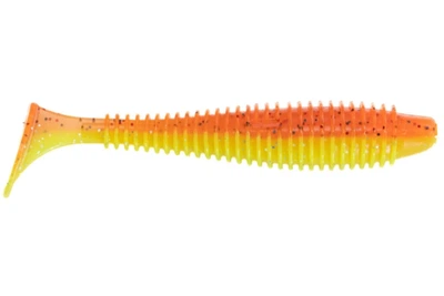 Силикон Angry Baits Fatik 3.3" (5шт/уп), цвет: 06 Crazy Carrot UV (4332004001)