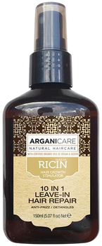 Кондиціонер для волосся Arganicare Castor Oil 10w1 з рициновою олією 150 мл (7290110801632)