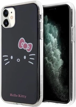 Панель Hello Kitty IML Kitty Face для Apple iPhone 15 / 14 / 13 Black (HKHCP15SHKHLK)