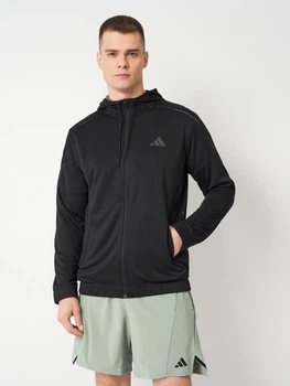Спортивная кофта мужская Adidas Train Essentials Seasonals JV7243 XL Черная (4068809897487)
