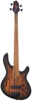 Бас-гитара CORT B4FL MHPZ (Open Pore Trans Black Burst)