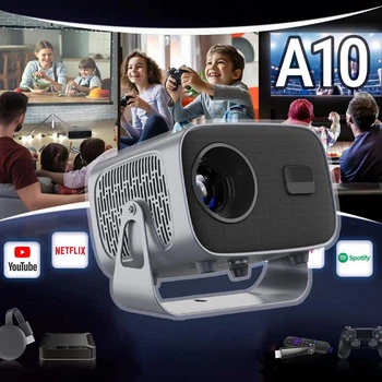 Портативний проектор A10 mini для фільмів, смарт проектор для домашнього кінотеатру