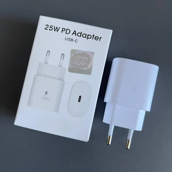 Адаптер 25W Type C для Samsung A07 блочок зарядка на самсунг а07
