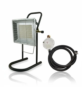 Газовый обогреватель Nurgaz Kamp Soba 3.5 кВт NG-310-P на ножке с комплектом подключения