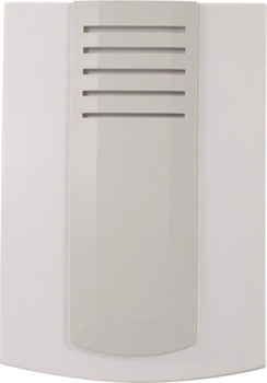 Дзвінок однотонний Zamel Ecru 230 В Білий (DNS-902/N-ECR)