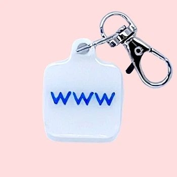 Брелок на ключі WWW NFC з покриттям преміум