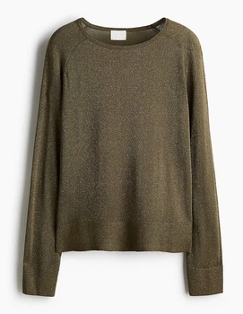 Светр H&M Ж1120848 (1255891004) колір зелений (Ж1120848 - 219223)
