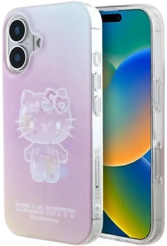 Панель Hello Kitty IML 50TH Anniversary Magsafe для Apple iPhone 16 Pink (HKHMP16SH50AP)