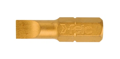 Бита Felo SL8,0х1,2х25 мм TIN; 1/4"; С 6,3 (2080070)