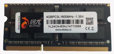 Память DDR3 SO-DIMM Elotec 1600 4Gb C11 1.35 v