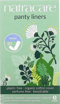 Щоденні прокладки, 30 шт. - Natracare Panty Liners Mini Breathable 30шт (1126495-1502913-2)