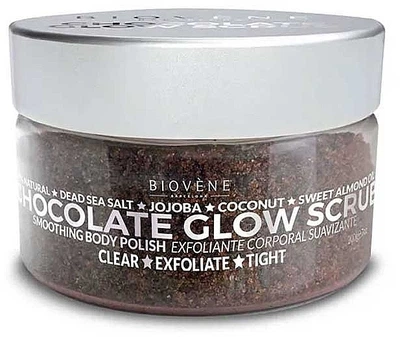 Скраб для тела с морской солью "Шоколад" - Biovene Sea Salt Body Scrub Chocolate Glow Scrub 200g (1110498-521730331-2)
