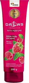 Крем-гель для душу "Малина та м'ята" (туба) - Dalas Cosmetics 200g (1320015-1014616812-2)